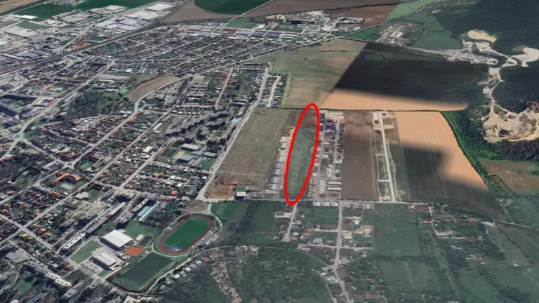 Mapa projektu Pekné bývanie pod Kamennou v Novom Meste nad Váhom