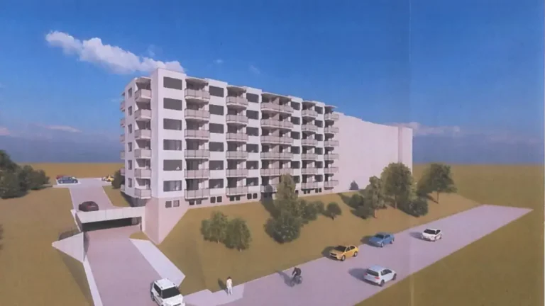 Vizualizácia bytového domu pri Severnej ulici v Námestove